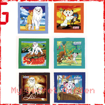 Kimba the White Lion ( Jungle Emperor )ジャングル大帝 anime Cloth Patch or Magnet Set 1a or 1b Kimba the White Lion ( Jungle Emperor )ジャングル大帝 anime Cloth Patch or Magnet Set 1a or 1b